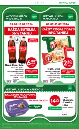 Gazetka promocyjna Żabka - gazetka-promocyjna-37-38-2026 - Gazetka - ważna od 22.09 do 22.09.2026 - strona 29 - produkty: Rama, Coca-Cola, Tran, Lody, 7 Days, Rogal, Sprite, Kakao, Napój, Milka
