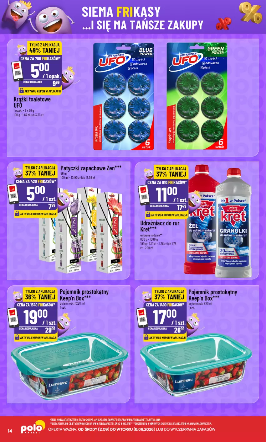 Gazetka promocyjna PoloMarket - Katalog Frikasy - ważna 02.09 do 08.09.2026 - strona 14 - produkty: Kret, Pojemnik