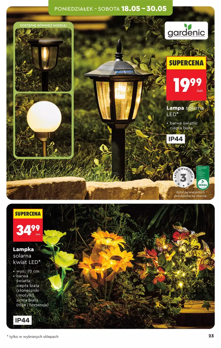 Gazetka promocyjna Biedronka - Okazje Tygodnia - ważna 16.05 do 30.05.2026 - strona 23 - produkty: Lampa, Sól