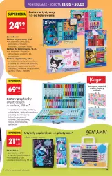 Gazetka promocyjna Biedronka - Okazje Tygodnia - Gazetka - ważna od 30.05 do 30.05.2026 - strona 11 - produkty: Piec, Papier, Długopis, Kolorowanka, Marker, Pieczątka, Flamastry, Klej, Tusz, Pamiętnik, Poduszka, Fa