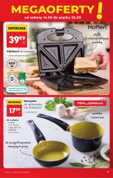 Gazetka promocyjna Biedronka - Okazje Tygodnia - Gazetka - ważna od 30.05 do 30.05.2026 - strona 3 - produkty: Por, Opiekacz do kanapek, Patelnia, Rondel
