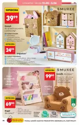 Gazetka promocyjna Biedronka - Okazje Tygodnia - Gazetka - ważna od 30.05 do 30.05.2026 - strona 30 - produkty: Sos, Dinozaur, Organizer, Kosz, Pajac, Regał, Fotelik, Dzieci, Fotel, Kotek, LG, Fa