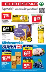 Gazetka promocyjna Spar - EuroSpar - Gazetka - ważna od 09.11 do 09.11.2022 - strona 1 - produkty: Sok, Jaja, Mleczko, Lavazza, Jaja z wolnego wybiegu, Milka, LG