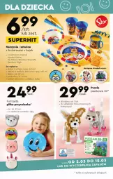 Gazetka promocyjna Biedronka - Okazje tygodnia od 27.02 - Gazetka - ważna od 15.03 do 15.03.2023 - strona 19 - produkty: Minecraft, Miseczka, Widelec, Puzzle, Tera, Pompka, Talerz, Mysz, Dzieci, Kubek, Minnie, Psi Patrol