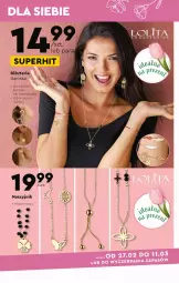 Gazetka promocyjna Biedronka - Okazje tygodnia od 27.02 - Gazetka - ważna od 15.03 do 15.03.2023 - strona 3 - produkty: Bizuteria, Naszyjnik, Kolczyki, Bransoletka, Fa