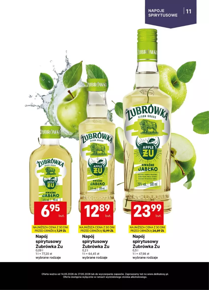 Gazetka promocyjna Delikatesy Centrum - Delibarek DC20-DC21 - ważna 14.05 do 27.05.2026 - strona 11 - produkty: Napój, Napoje, Rama