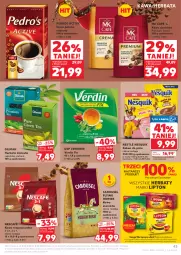 Gazetka promocyjna Kaufland - Gazetka tygodnia - Gazetka - ważna od 18.02 do 18.02.2026 - strona 43 - produkty: Nescafé, Kawa rozpuszczalna, Por, Kawa ziarnista, Nesquik, Kawa, Dilmah, Zdrowie, Lipton, Waga, Herbata, Kakao, Nestlé