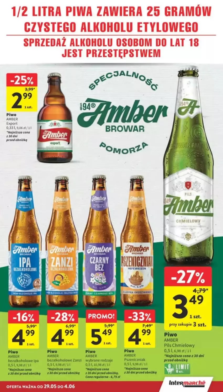 Gazetka promocyjna Intermarche - ważna 29.05 do 04.06.2025 - strona 16 - produkty: Piwo, Por