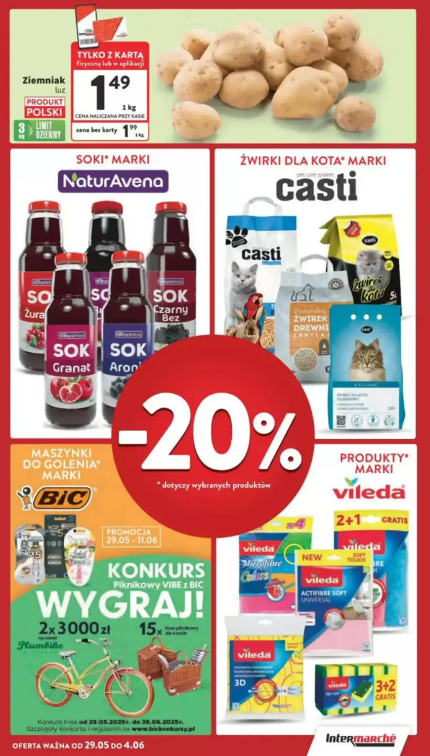 Gazetka promocyjna Intermarche - ważna 29.05 do 04.06.2025 - strona 3 - produkty: BIC, Fa, Gra