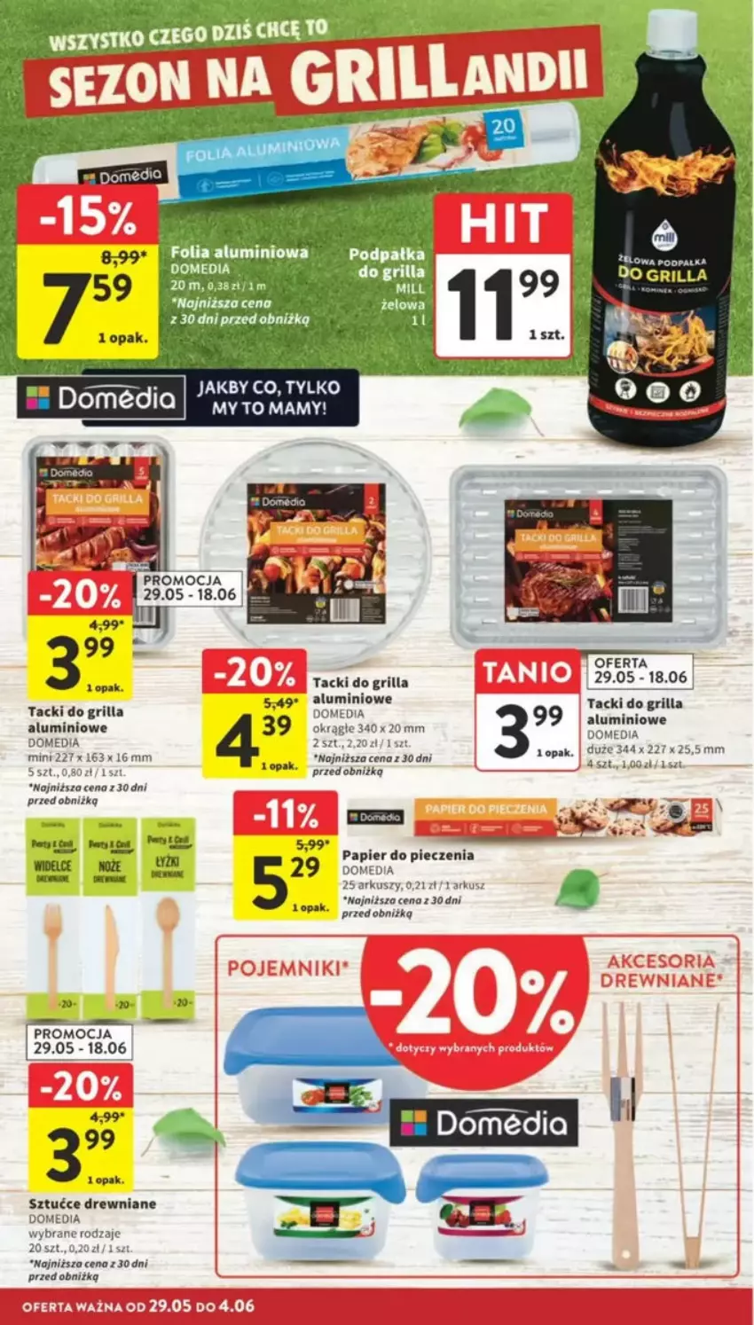 Gazetka promocyjna Intermarche - ważna 29.05 do 04.06.2025 - strona 63 - produkty: Folia aluminiowa, Grill, Lion, Noż, Papier, Papier do pieczenia, Piec