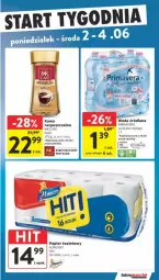 Gazetka promocyjna Intermarche - Gazetka - ważna od 04.06 do 04.06.2025 - strona 86 - produkty: Kawa rozpuszczalna, Mus, Papier, Primavera, Kawa, Papier toaletowy, LANA, Prima, Woda