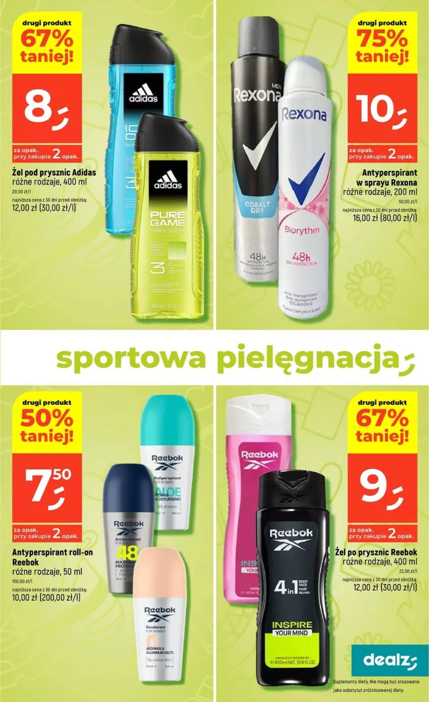 Gazetka promocyjna Dealz - NOWA GAZETKA - ważna 02.01 do 07.01.2026 - strona 27 - produkty: Adidas, Antyperspirant, Rexona