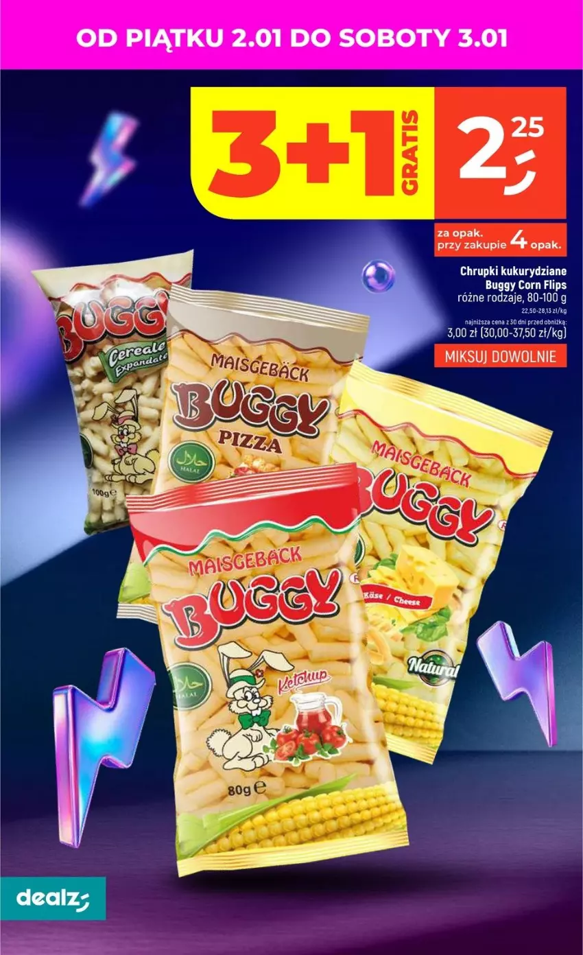 Gazetka promocyjna Dealz - NOWA GAZETKA - ważna 02.01 do 07.01.2026 - strona 4 - produkty: Chrupki