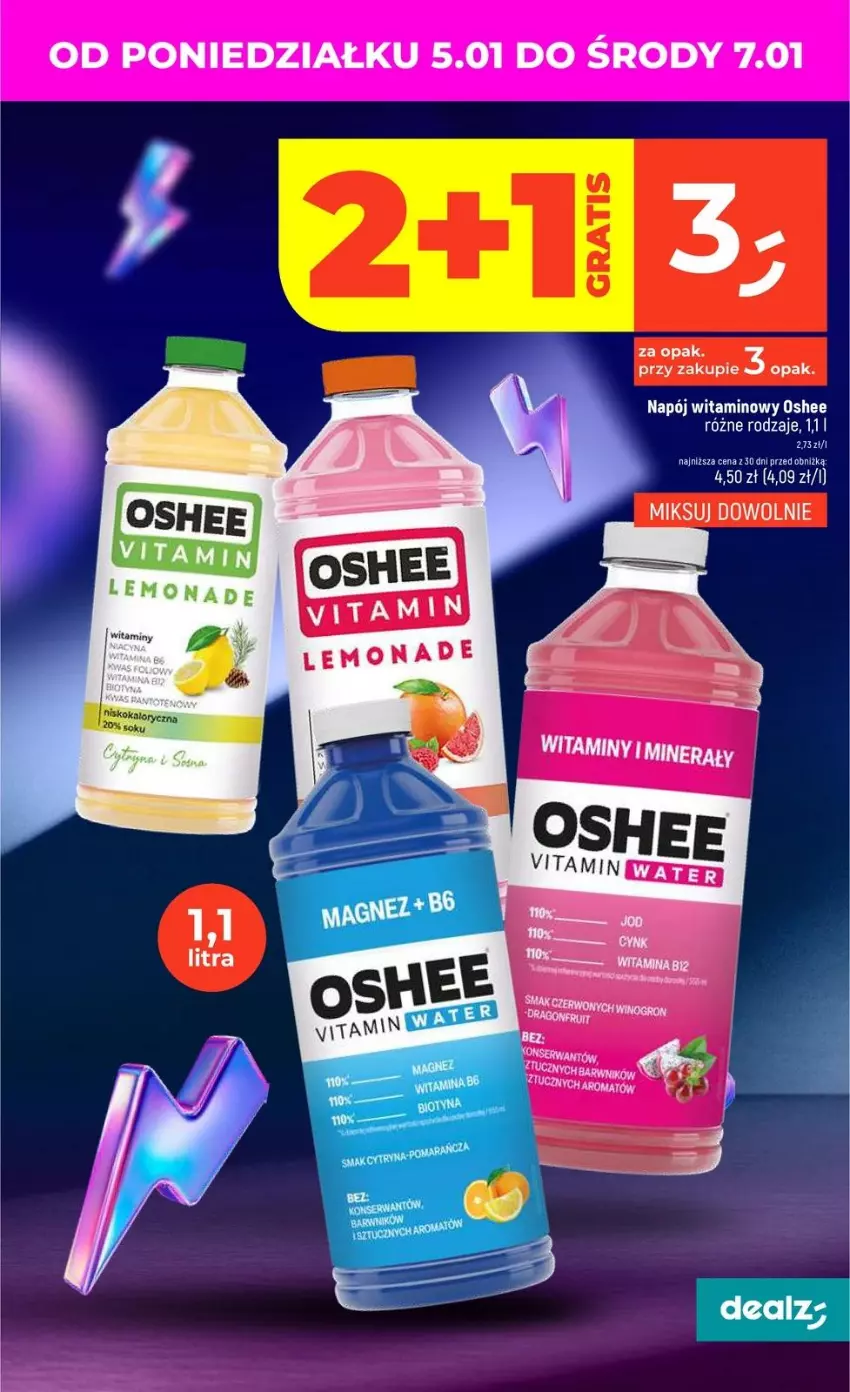 Gazetka promocyjna Dealz - NOWA GAZETKA - ważna 02.01 do 07.01.2026 - strona 43 - produkty: Gra, Napój, Oshee