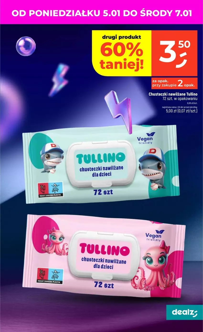 Gazetka promocyjna Dealz - NOWA GAZETKA - ważna 02.01 do 07.01.2026 - strona 45 - produkty: Chusteczki, Dzieci