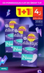Gazetka promocyjna Dealz - NOWA GAZETKA - Gazetka - ważna od 07.01 do 07.01.2026 - strona 46 - produkty: Always, Wkładki