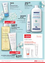 Gazetka promocyjna Ziko - Gazetka Ziko Dermo - Gazetka - ważna od 08.02 do 08.02.2023 - strona 11 - produkty: Emulsja, Top, Cold Cream, Krem do rąk, Emulsja do kąpieli, XeraCalm, Olej, Avène