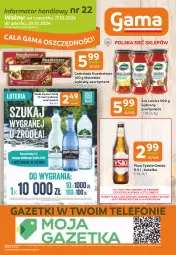 Gazetka promocyjna Gama - Gazetka Gama - Gazetka - ważna od 29.10 do 29.10.2024 - strona 12 - produkty: Piwa, Piwo, Piec, Sos, Ser, Gra, Telefon, Tyskie, Czekolada, Woda