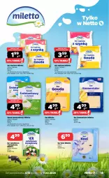 Gazetka promocyjna Netto - Od Poniedziałku - Gazetka - ważna od 11.10 do 11.10.2025 - strona 15 - produkty: Ser topiony, Top, Ser, Sałat, Serek, Ser kozi, Ser sałatkowo-kanapkowy, Emmental
