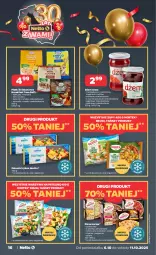Gazetka promocyjna Netto - Od Poniedziałku - Gazetka - ważna od 11.10 do 11.10.2025 - strona 16 - produkty: Piec, Warzywa, Ser, Por, Mus, Salami, Bell, Paluszki rybne, Dżem, Pizza, Pieczarka, Danio, Hortex, Fa