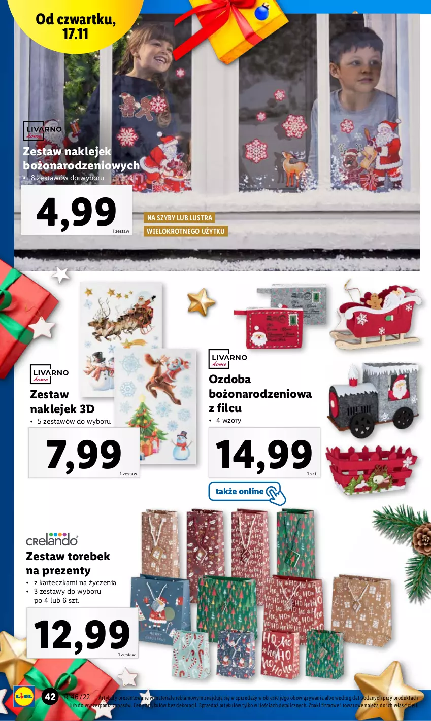 Gazetka promocyjna Lidl - GAZETKA - ważna 14.11 do 19.11.2022 - strona 42 - produkty: Klej, Ozdoba