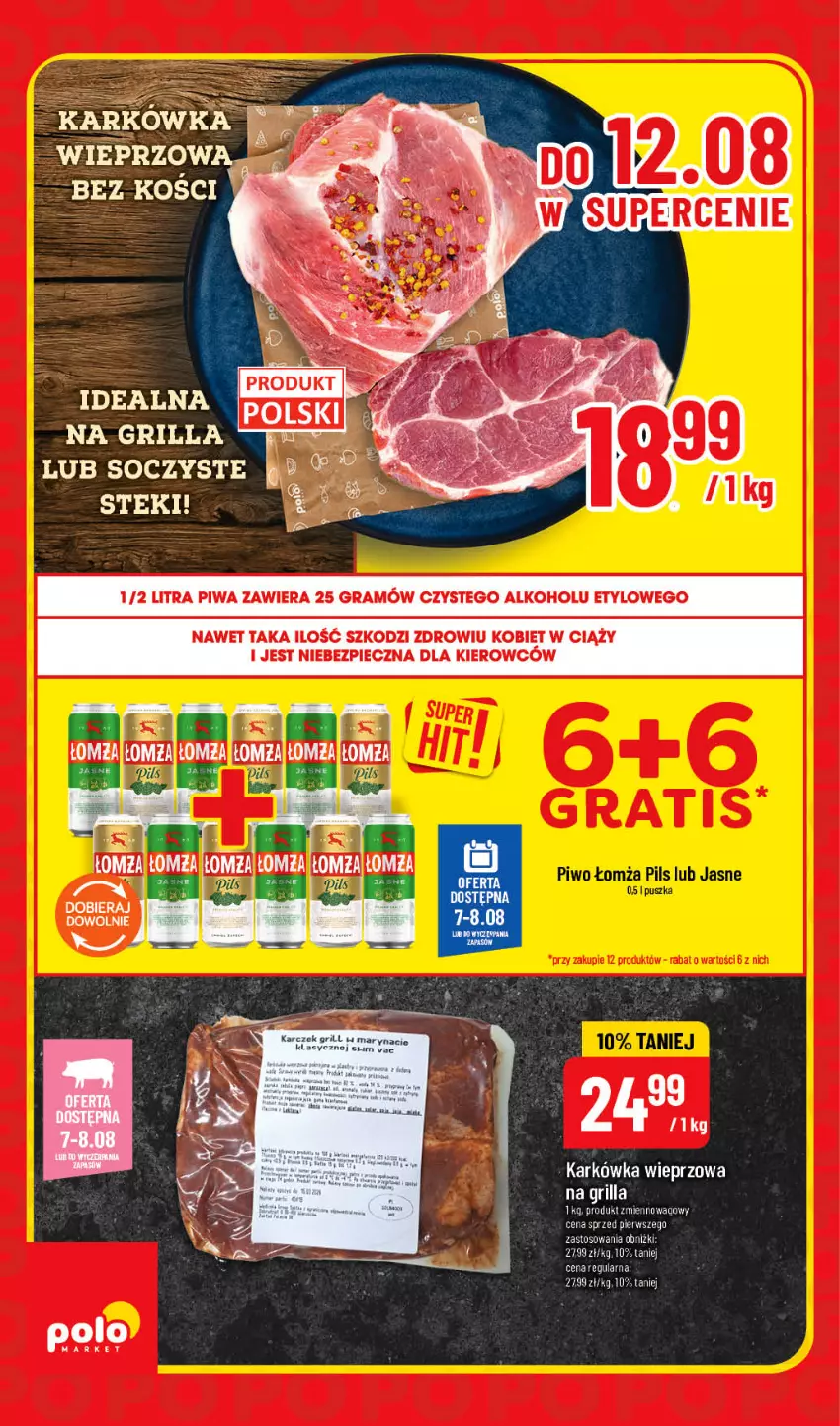 Gazetka promocyjna PoloMarket - Katalog Superhity - ważna 06.08 do 08.08.2026 - strona 4 - produkty: Gra, Grill, Karkówka wieprzowa, Piec, Piwa