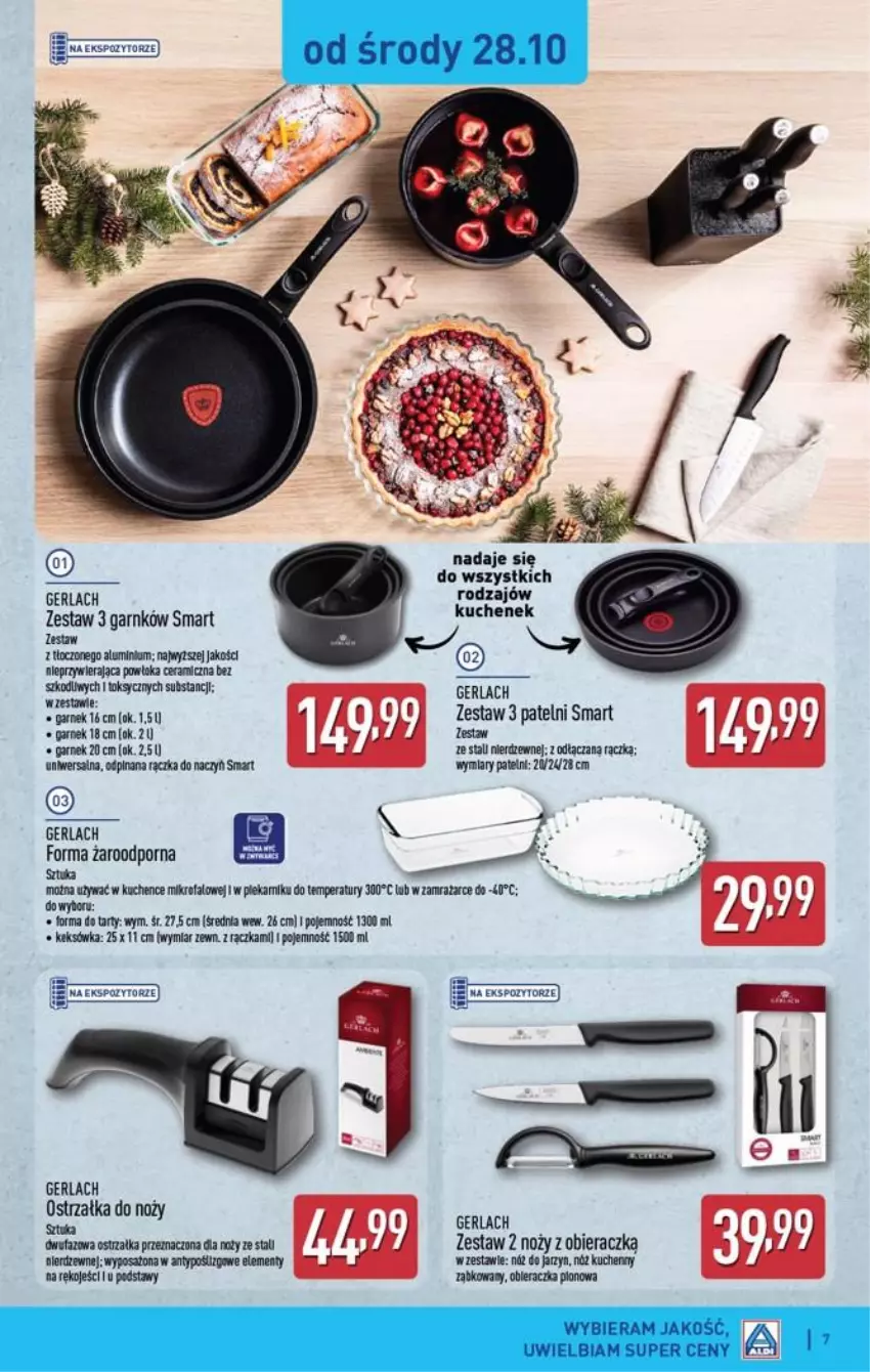 Gazetka promocyjna Aldi - Przygotuj się na kolejny tydzień! - ważna 28.10 do 31.10.2026 - strona 7 - produkty: Fa, Garnek, Noż, Por