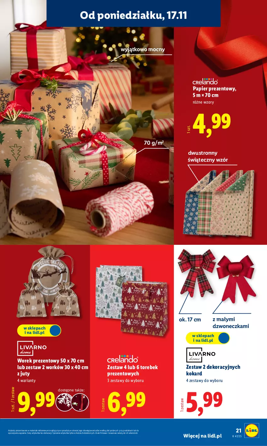 Gazetka promocyjna Lidl - GAZETKA - ważna 17.11 do 22.11.2025 - strona 25 - produkty: Papier