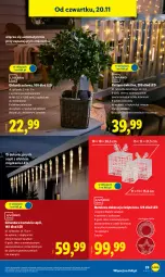 Gazetka promocyjna Lidl - GAZETKA - Gazetka - ważna od 22.11 do 22.11.2025 - strona 33 - produkty: Dekoracja świąteczna, Girlanda, Akumulator