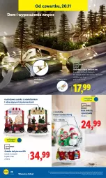 Gazetka promocyjna Lidl - GAZETKA - Gazetka - ważna od 22.11 do 22.11.2025 - strona 42 - produkty: Choinka, Inka, Ozdoba, Kula śnieżna