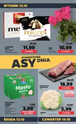 Gazetka promocyjna Netto - Gazetka spożywcza - Gazetka - ważna od 16.10 do 16.10.2021 - strona 3 - produkty: Kalafior, Polędwiczka wieprzowa, Róża, Bukiet, Masło, Merci
