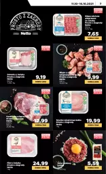 Gazetka promocyjna Netto - Gazetka spożywcza - Gazetka - ważna od 16.10 do 16.10.2021 - strona 7 - produkty: Mięso mielone, Szynka wieprzowa, Tatar wołowy, Golonka z indyka, Karkówka wieprzowa, Szynka, Mięso