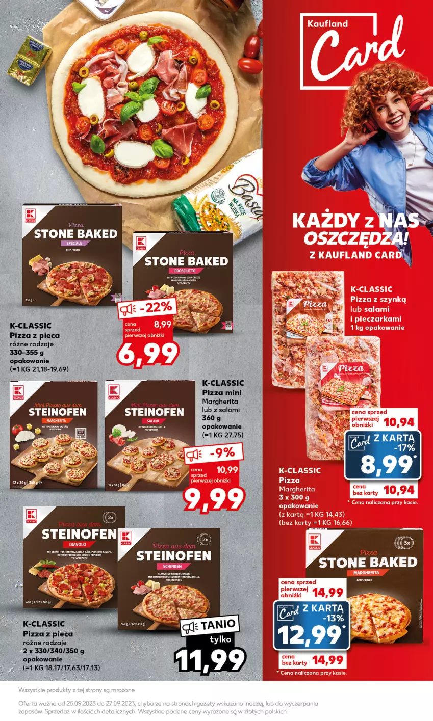 Gazetka promocyjna Kaufland - Mocny Start - ważna 25.09 do 27.09.2023 - strona 17 - produkty: Piec, Pizza