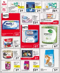 Gazetka promocyjna Selgros - Extra Oferta - Gazetka - ważna od 28.02 do 28.02.2022 - strona 34 - produkty: Rum, Gin, Pampers, Papier, Whiskas, Papier toaletowy, Velvet, Ręcznik, Rolki, Mola, Chusteczki, Always, Podpaski, Felix