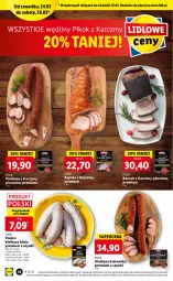 Gazetka promocyjna Lidl - GAZETKA - Gazetka - ważna od 27.03 do 27.03.2022 - strona 18 - produkty: Piec, Szynka, PIKOK, Boczek, Kiełbasa biała, Kiełbasa