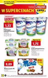 Gazetka promocyjna Lidl - GAZETKA - Gazetka - ważna od 27.03 do 27.03.2022 - strona 20 - produkty: Jogurt naturalny, Ser, Por, Piątnica, Zott, Jogurt, Serek homogenizowany, Serek, Pilos, Kokos, Monte