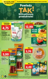 Gazetka promocyjna Lidl - GAZETKA - Gazetka - ważna od 27.03 do 27.03.2022 - strona 24 - produkty: Hummus, Por, Mus, Tofu, Vegangurt, Tarczyński, Kabanos