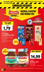 Gazetka promocyjna Lidl - GAZETKA - Gazetka - ważna od 27.03 do 27.03.2022 - strona 4 - produkty: Nutella, Ser, Por, Czekolada, Ferrero, Deser, Waga, Fa