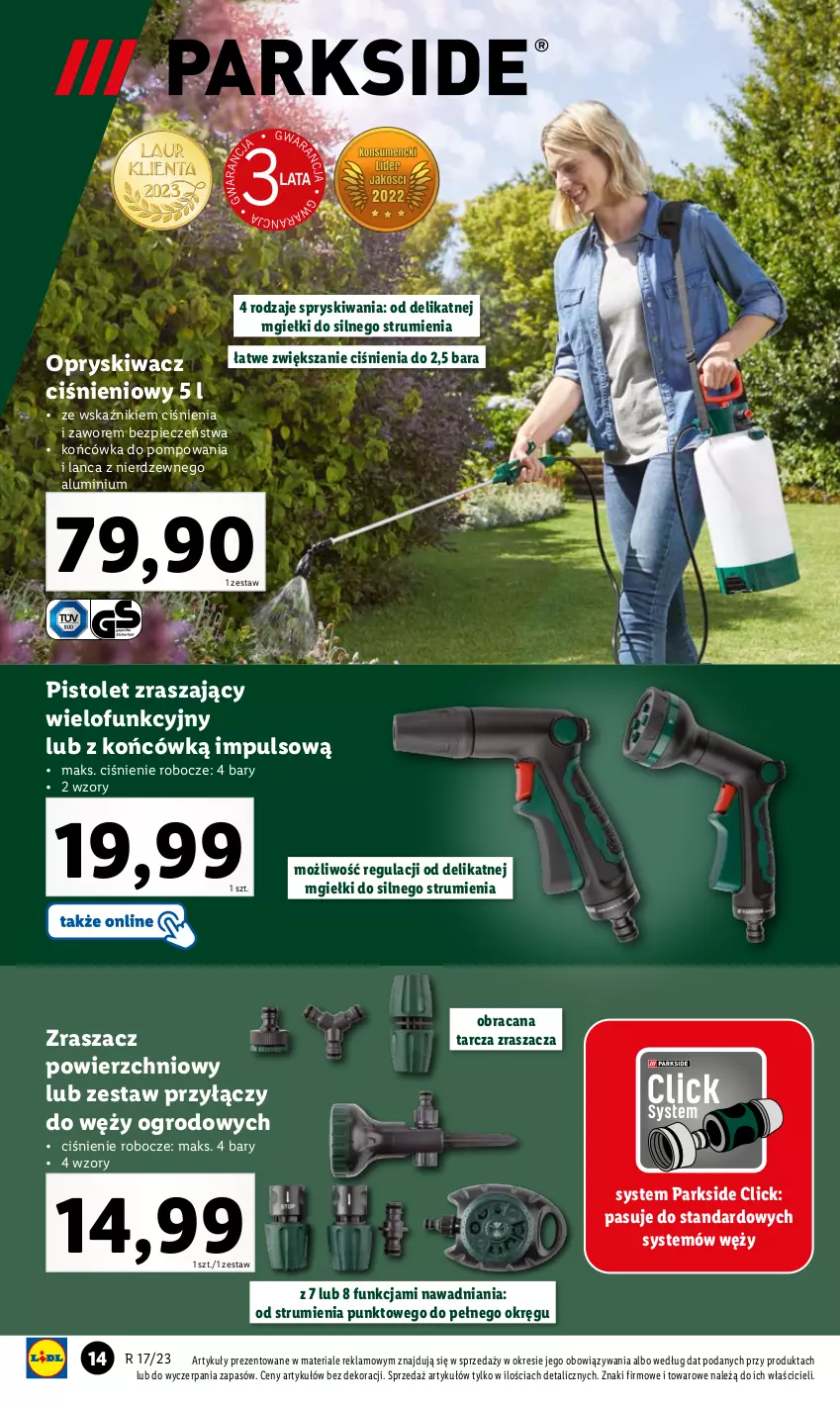 Gazetka promocyjna Lidl - GAZETKA - ważna 24.04 do 30.04.2023 - strona 16 - produkty: Acana, Parkside, Piec, Pistolet, Rum