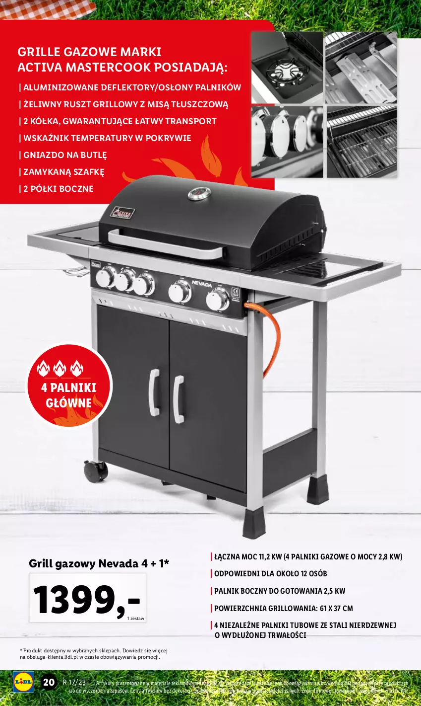 Gazetka promocyjna Lidl - GAZETKA - ważna 24.04 do 30.04.2023 - strona 24 - produkty: Grill, Grill gazowy, Por, Sport, Tran