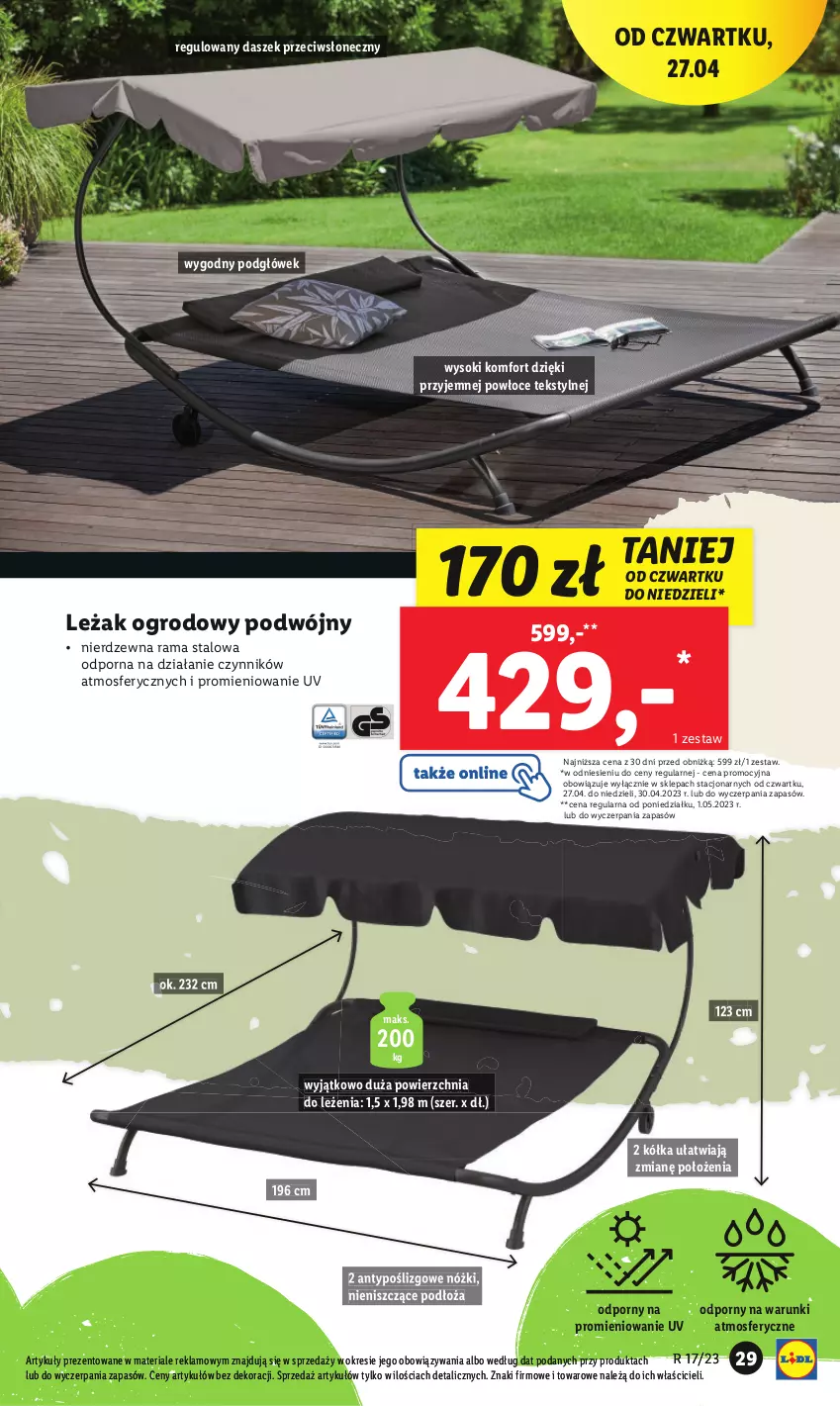 Gazetka promocyjna Lidl - GAZETKA - ważna 24.04 do 30.04.2023 - strona 35 - produkty: Por, Rama, Sok