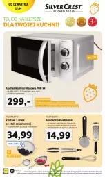 Gazetka promocyjna Lidl - GAZETKA - Gazetka - ważna od 30.04 do 30.04.2023 - strona 40 - produkty: Trzepaczka, Tarka, Talerz, Kuchenka mikrofalowa, Szczypce, Fa