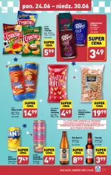 Gazetka promocyjna Aldi - Pełna oferta - Gazetka - ważna od 30.06 do 30.06.2024 - strona 17 - produkty: Piwa, Piwo, Gra, Lemoniada, Ananas, Chipsy, Napój gazowany, Popcorn, Crunchips, Fanta, Lorenz, Napój, Fa
