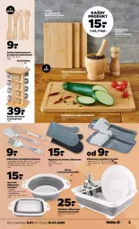Gazetka promocyjna Netto - Gazetka - ważna od 15.01 do 15.01.2025 - strona 4 - produkty: Noż, Durszlak, Stojak, Organizer, Rękawica kuchenna, Trzepaczka, Przyprawy, Suszarka, Szpatułka