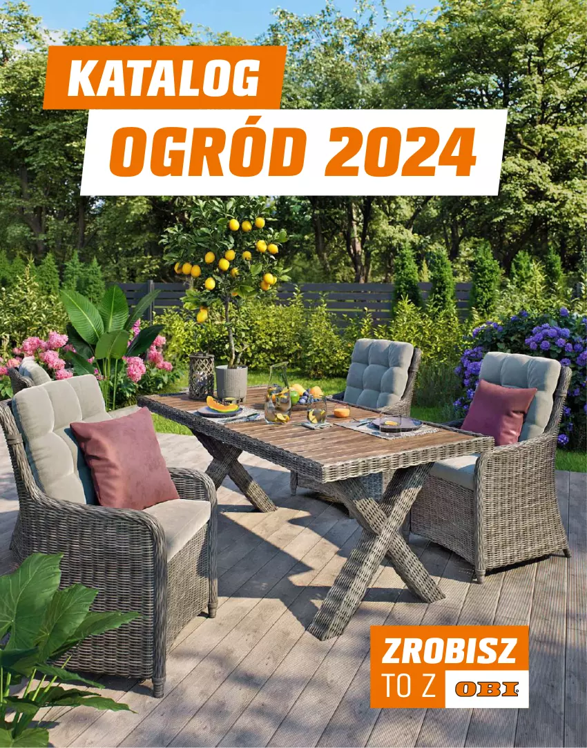 Gazetka promocyjna Obi - Katalog Ogród Wiosna 2024 - ważna 11.03 do 31.05.2024 - strona 1 - produkty: Ogród