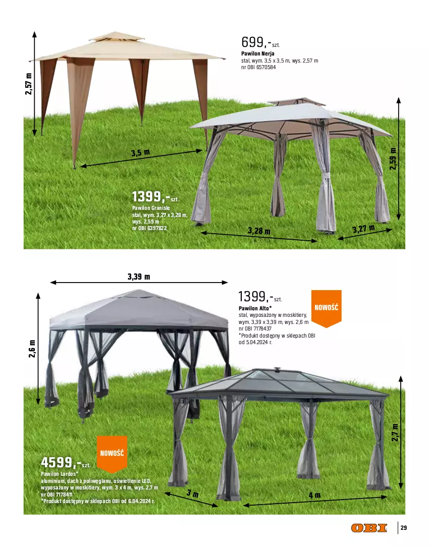 Gazetka promocyjna Obi - Katalog Ogród Wiosna 2024 - ważna 11.03 do 31.05.2024 - strona 29 - produkty: Gra