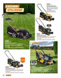 Gazetka promocyjna Obi - Katalog Ogród Wiosna 2024 - Gazetka - ważna od 31.05 do 31.05.2024 - strona 138 - produkty: Top, Kosiarka spalinowa z napędem, Kosz, Kosiarka