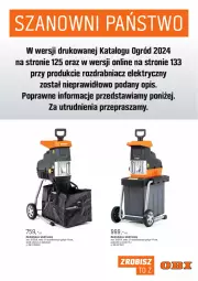 Gazetka promocyjna Obi - Katalog Ogród Wiosna 2024 - Gazetka - ważna od 31.05 do 31.05.2024 - strona 172 - produkty: Rozdrabniacz, Pojemnik, Ogród