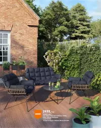 Gazetka promocyjna Obi - Katalog Ogród Wiosna 2024 - Gazetka - ważna od 31.05 do 31.05.2024 - strona 22 - produkty: Stolik, Sofa, Sofa 2-osobowa, Siedzisko, Fotel, Fa