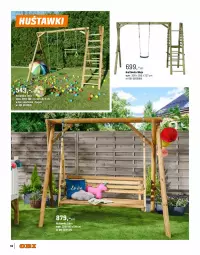 Gazetka promocyjna Obi - Katalog Ogród Wiosna 2024 - Gazetka - ważna od 31.05 do 31.05.2024 - strona 92 - produkty: Huśtawka, Siedzisko
